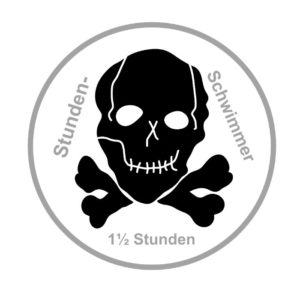 Totenkopf Schwimmabzeichen