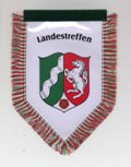 Wimpel fünfeckig, Landestreffen - Banner