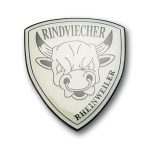 Pins Kaltemailliert "Rindviecher"