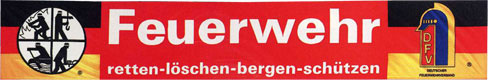 Feuerwehr Spannband